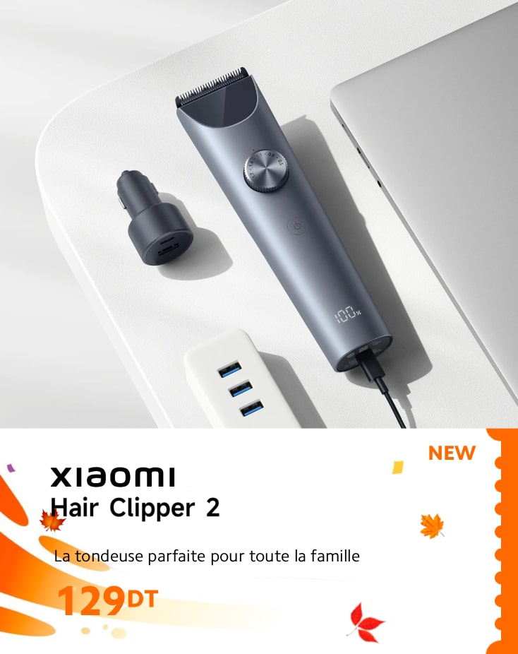 Xiaomi Hair Clipper 2 Tondeuse à cheveux 